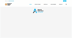 Desktop Screenshot of advancedmobilenotary.com